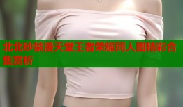 北北砂禁漫天堂王者荣耀同人图精彩合集赏析