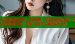 卡巴妖谭禁漫天堂：异世奇谭，肉体与灵魂的交织，欲望与救赎的边缘，谱写一段不为人知的禁忌之恋