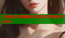 三维禁漫天堂嘿咻奇幻冒险与激情故事全记录